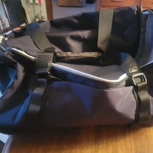 Stylish Black Duffel Bag